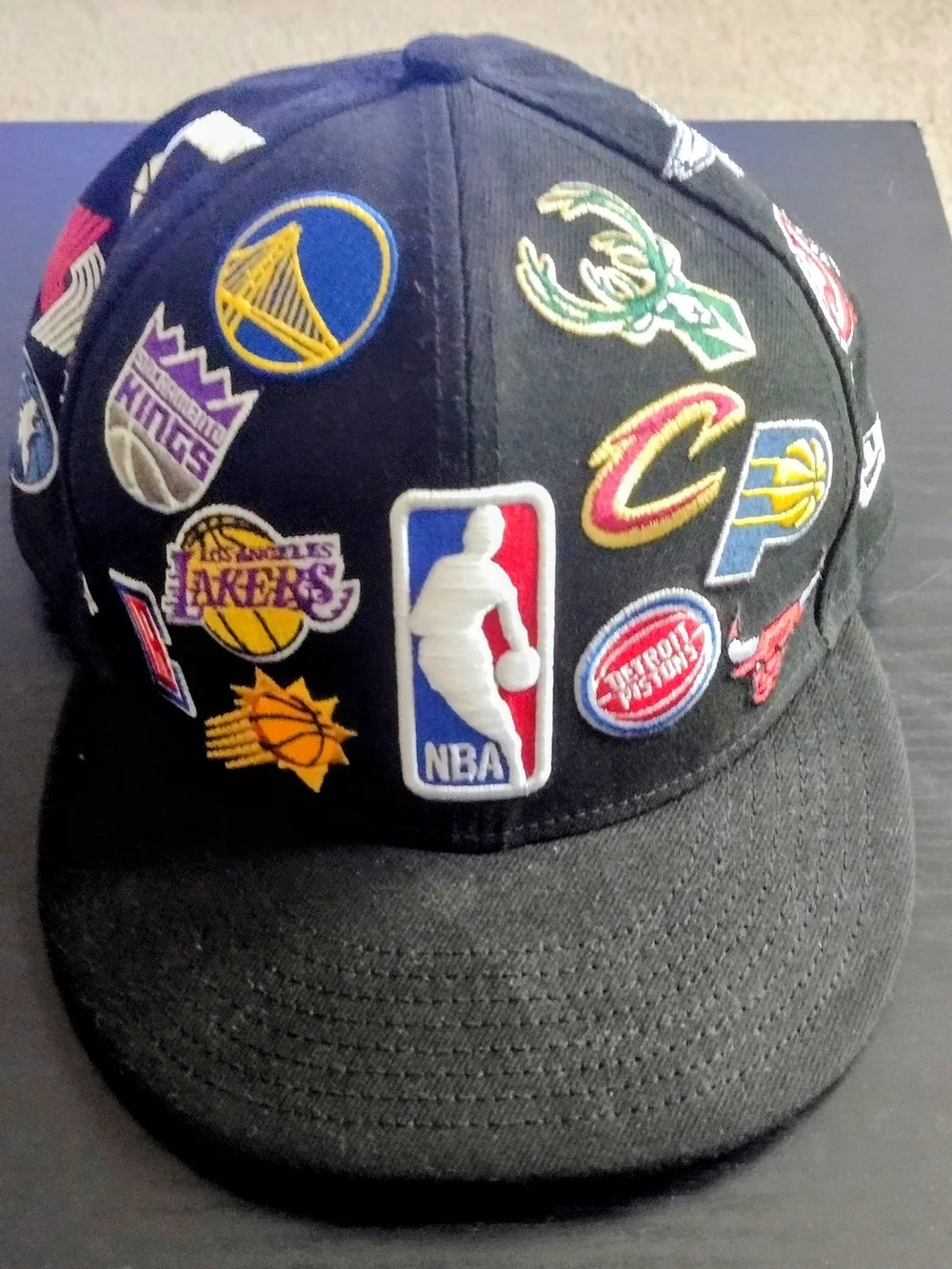 NBA Teams Logos All Over Emblems: Official Cap $25